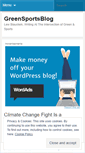 Mobile Screenshot of greensportsblog.com